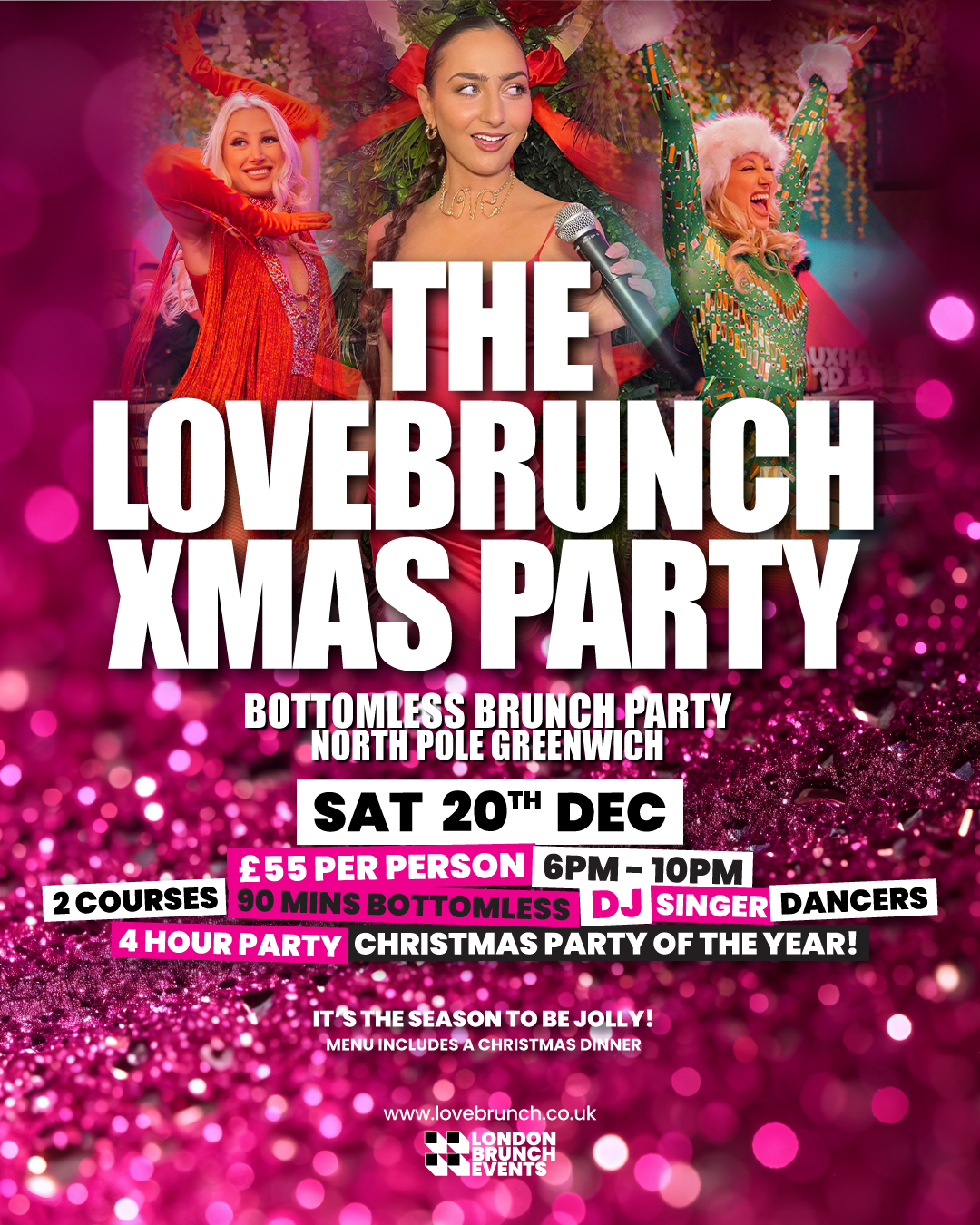Sat 20th Dec │ 6-10pm │ North Pole Greenwich