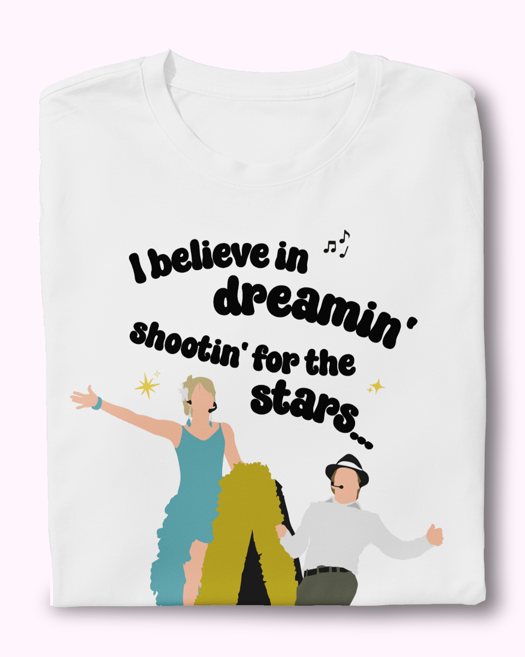 Bop To The Top High School Musical Inspired Graphic Printed T-Shirt