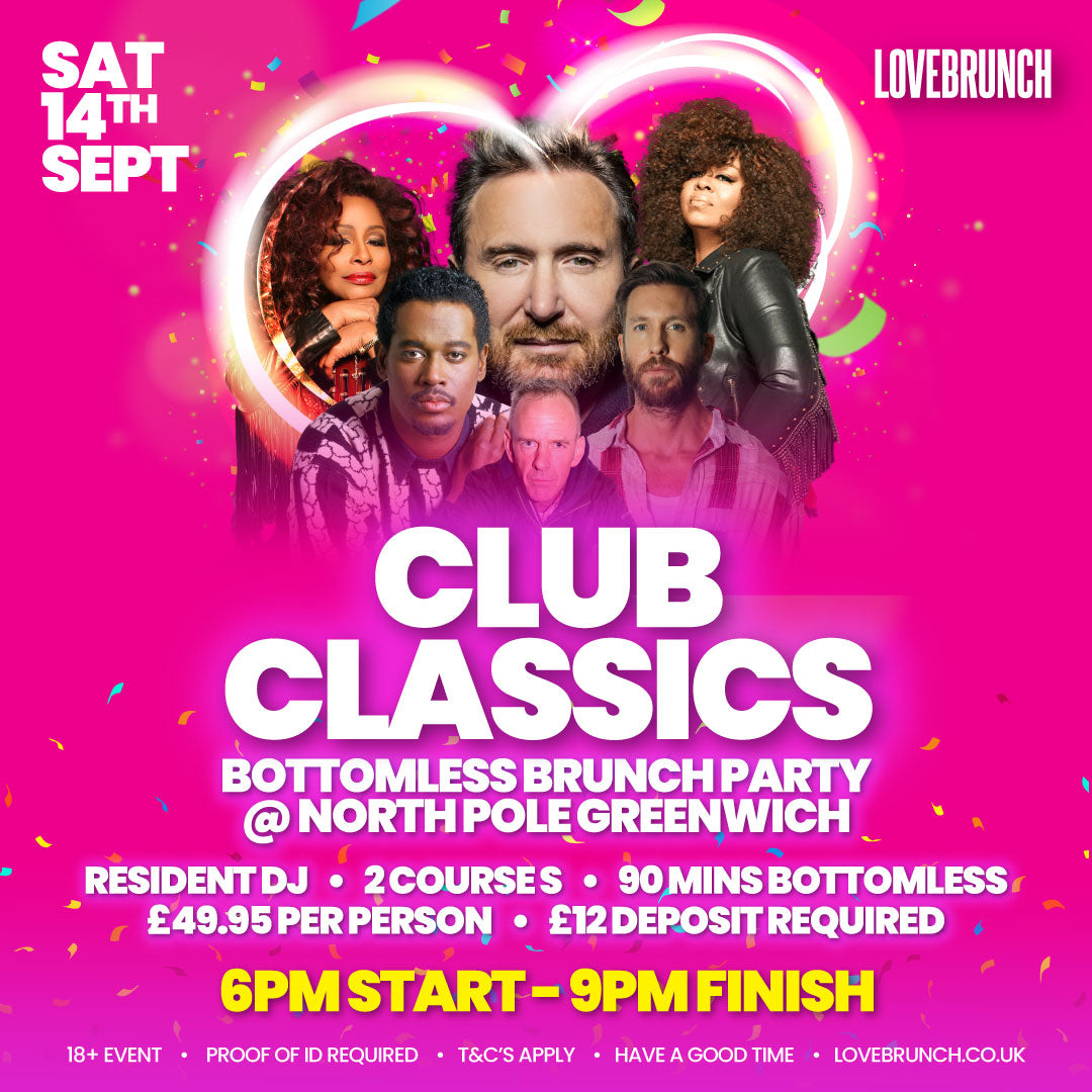 Saturday 14th September 6-9pm - North Pole Greenwich