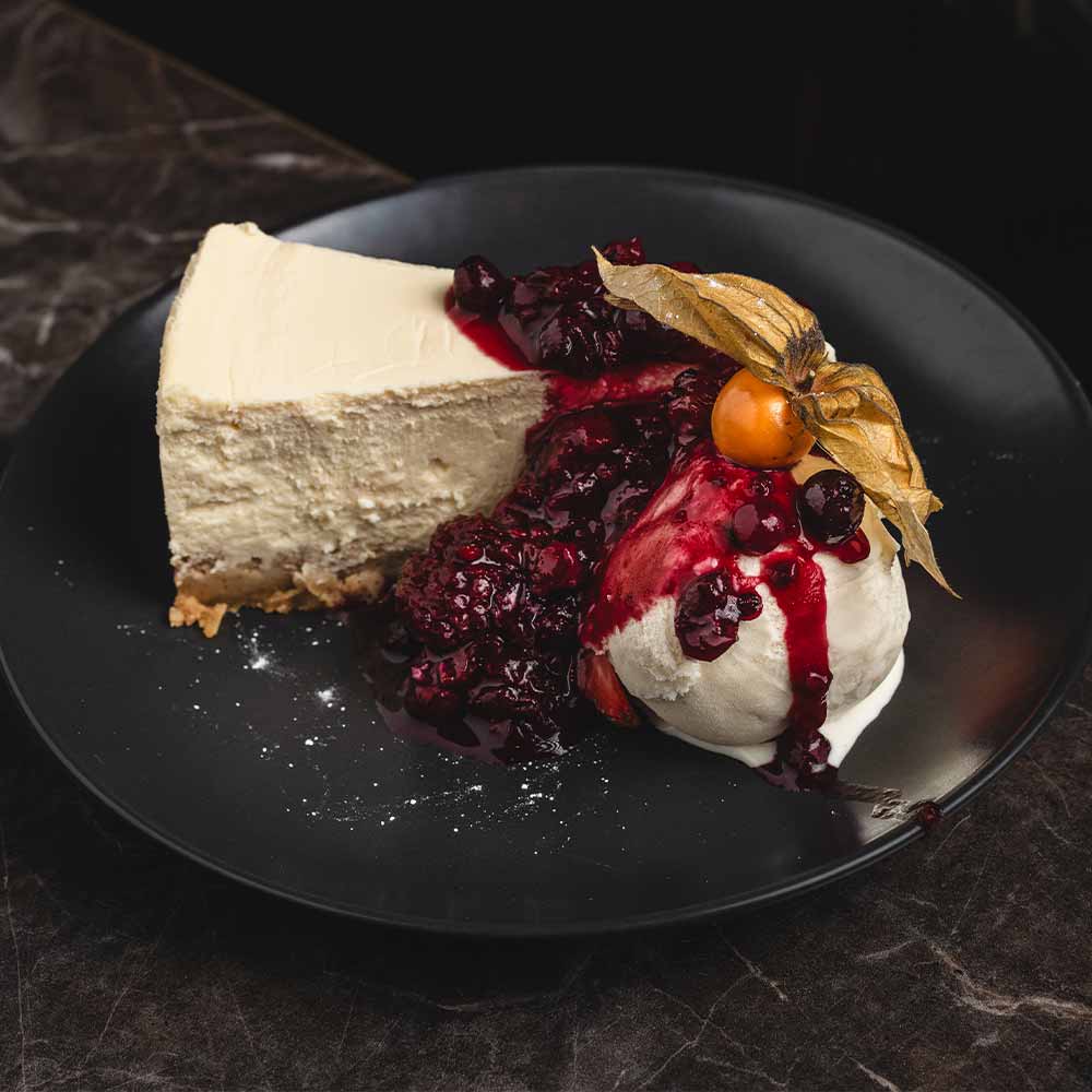 Dessert: Vanilla Cheesecake