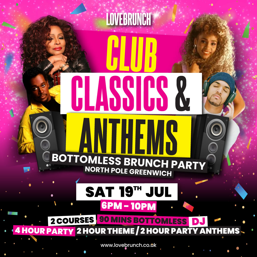 Sat 19th July │ 6-10pm │ North Pole Greenwich