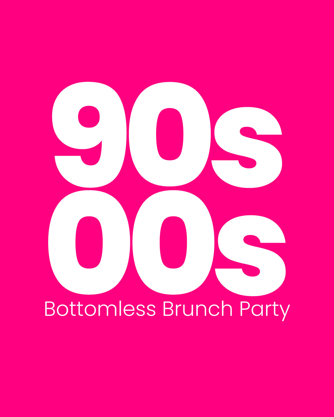 Sat 24th Jan │ 2-5pm │ North Pole Greenwich | 90s vs 00s