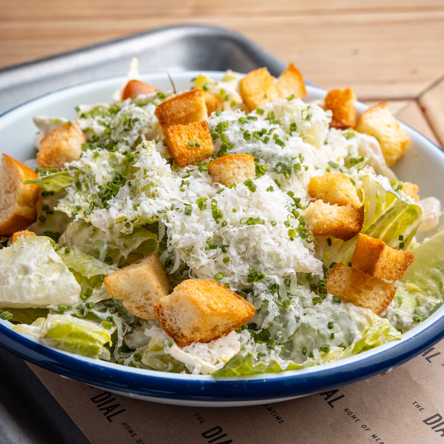 The Dial Caesar Salad (V, GF)
