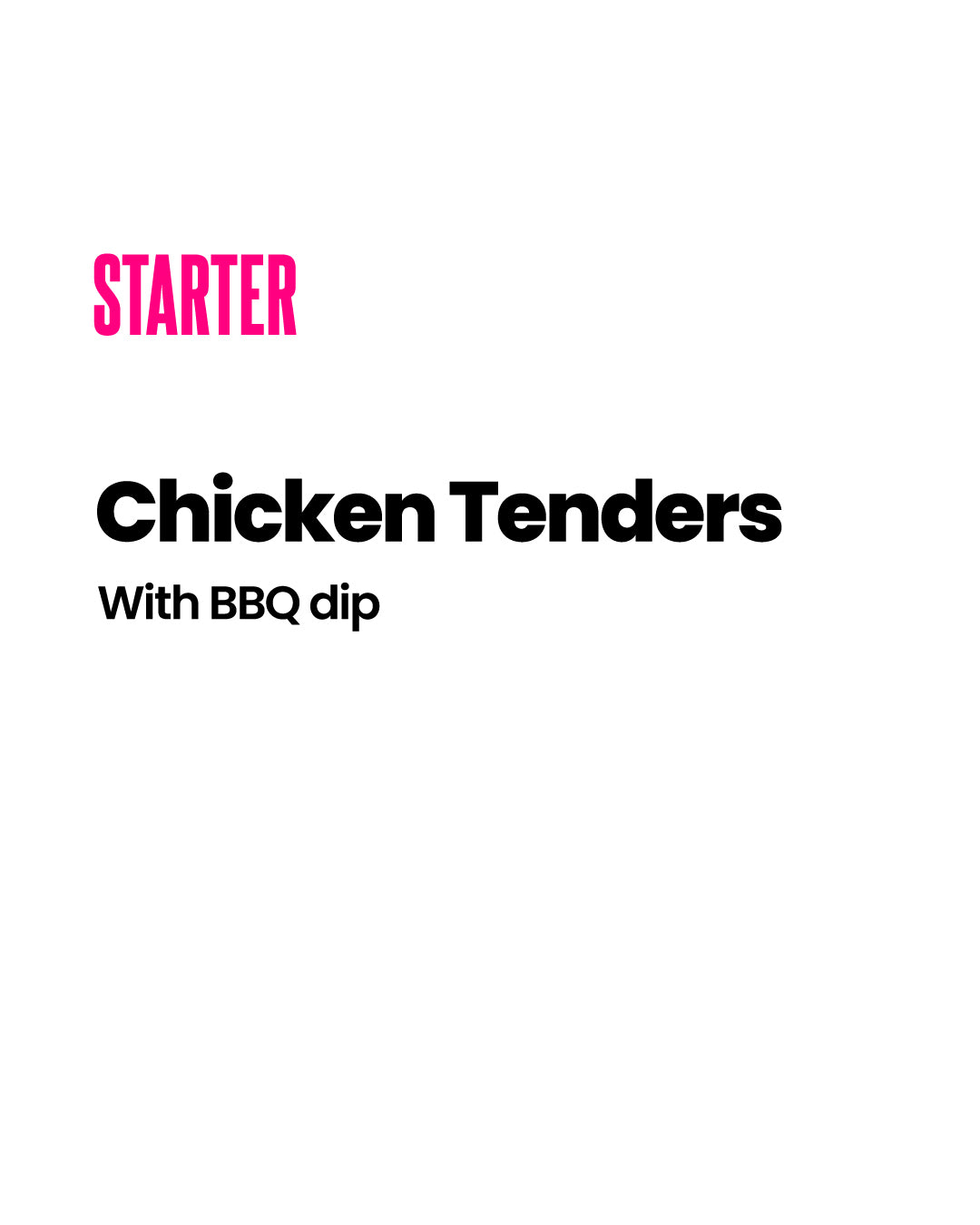 Chicken Tenders
