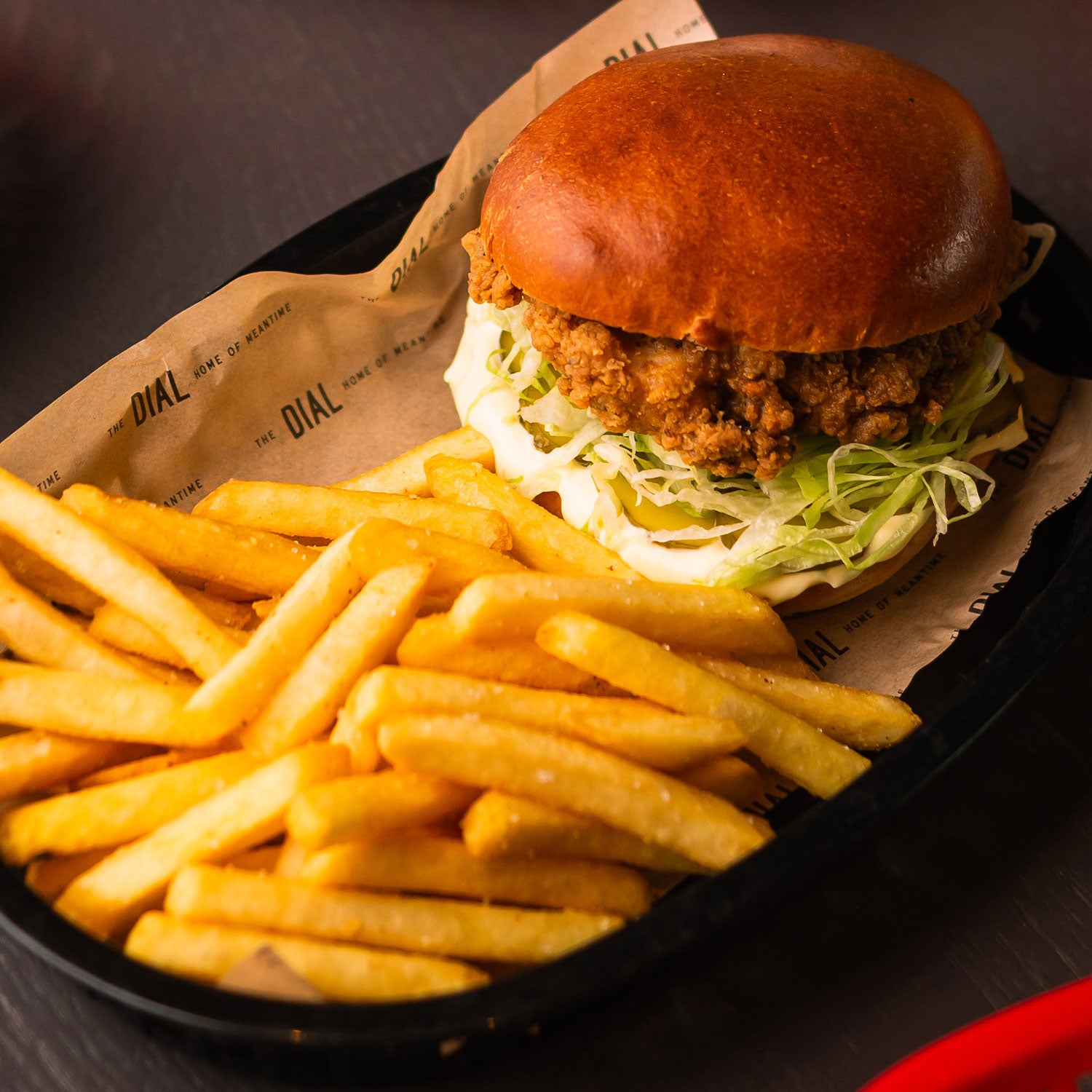 Fried Chicken Burger