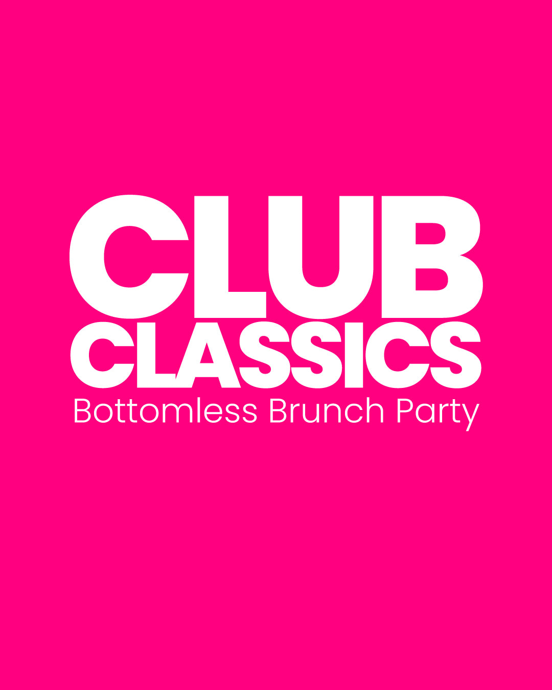 Sun 30th Aug │ 2-5pm │ North Pole Greenwich | Club Classics