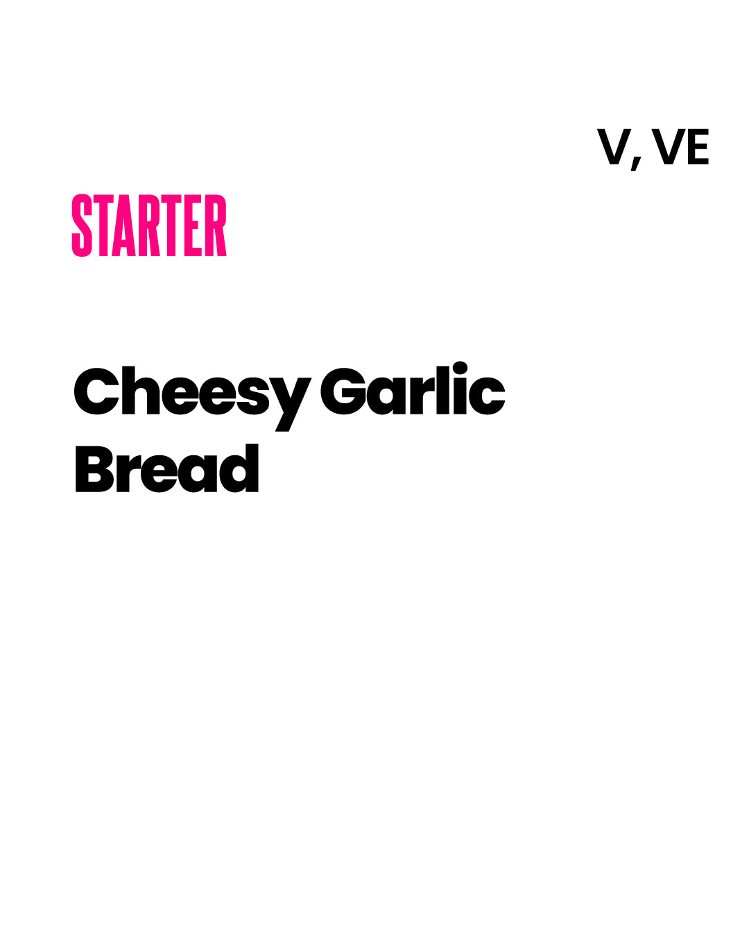 Cheesy Garlic Bread