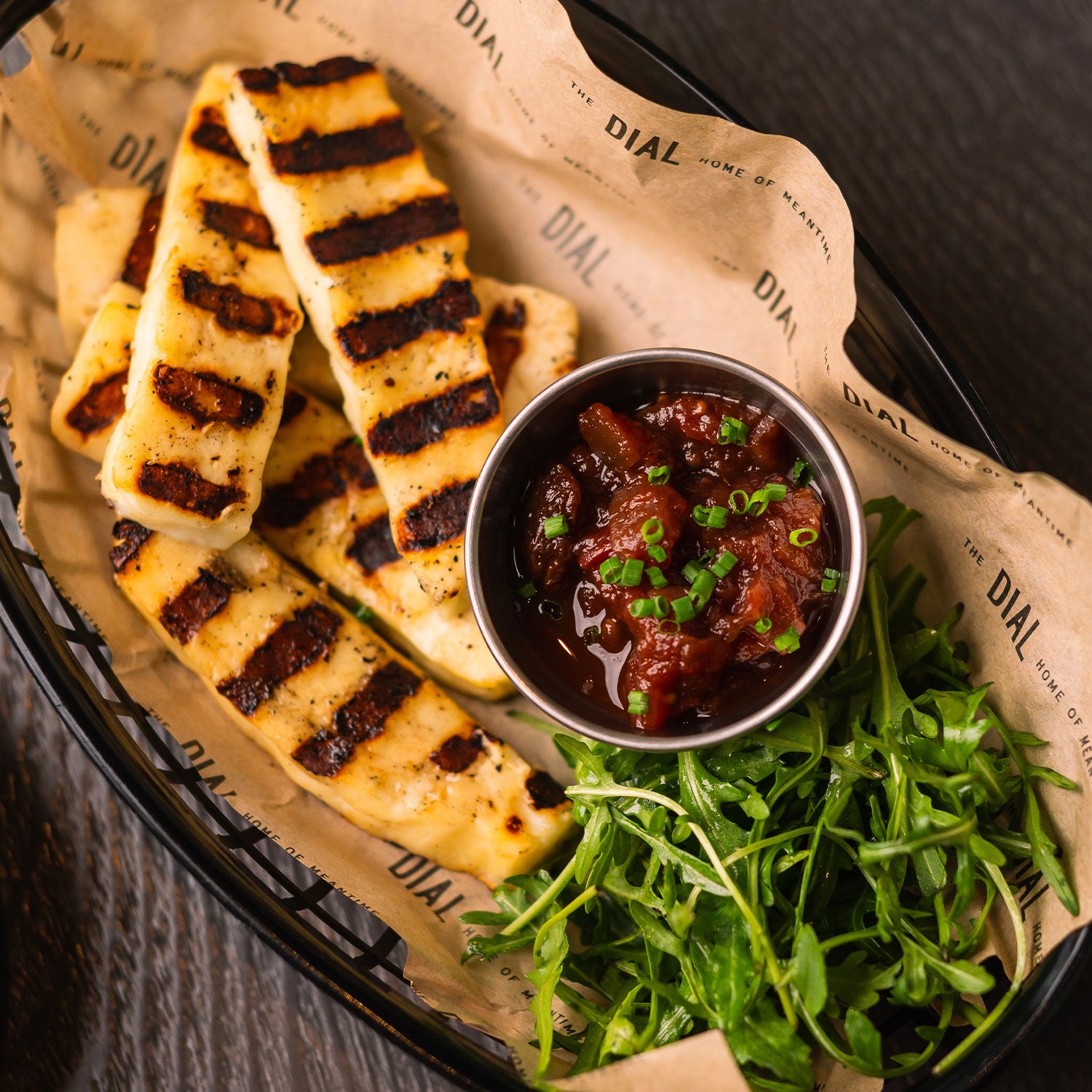 Grilled Halloumi (V, GF)