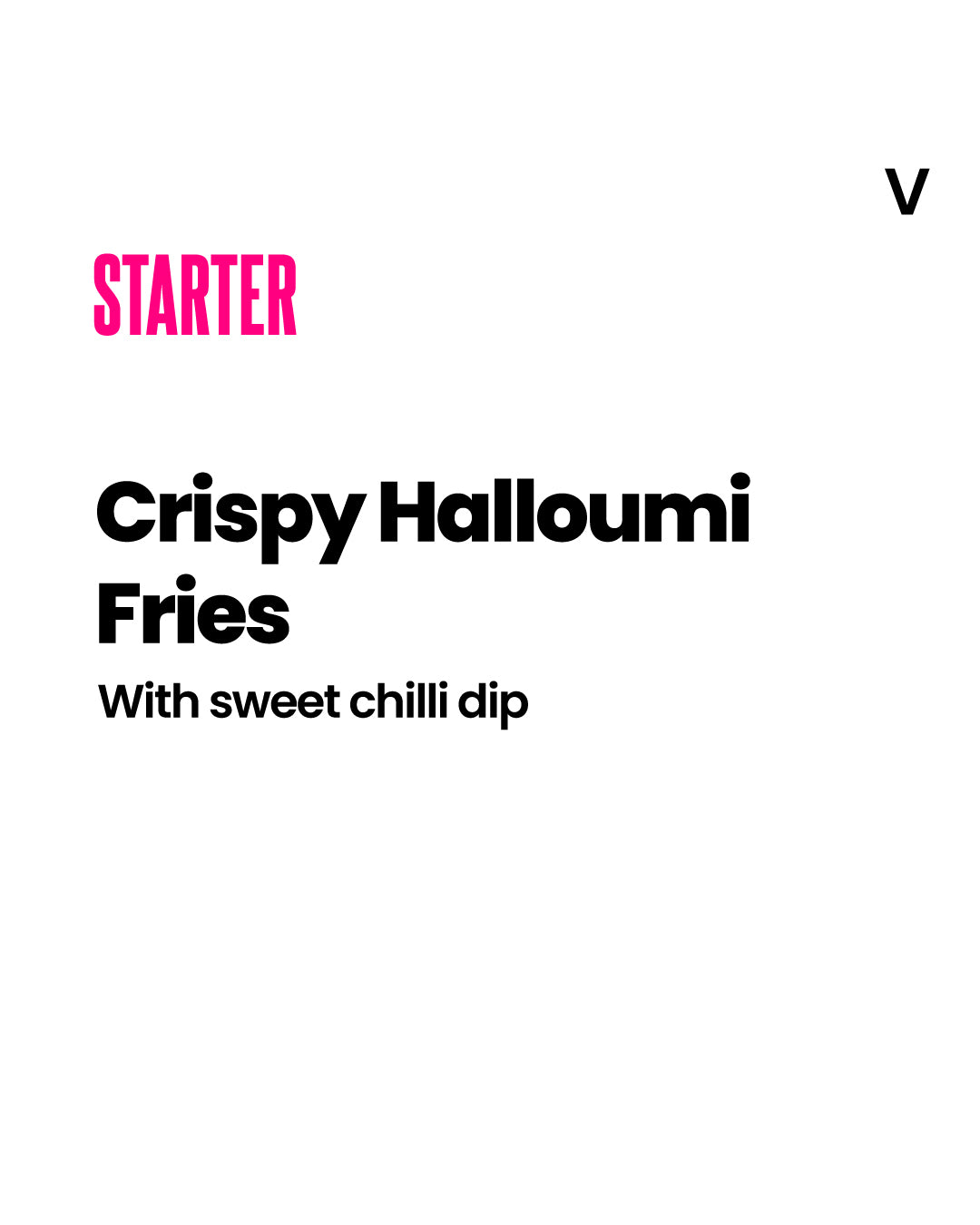 Crispy Halloumi Fries