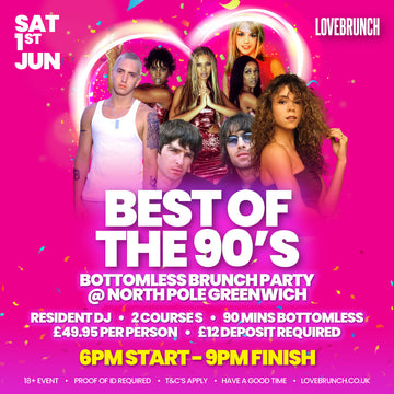 Saturday 1st June 6-9pm - North Pole Greenwich
