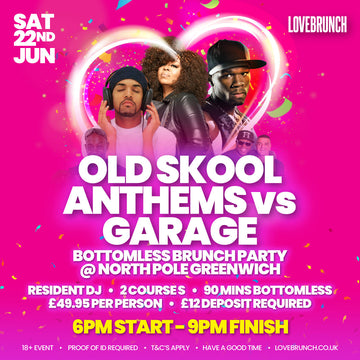 Saturday 22nd June 6-9pm - North Pole Greenwich