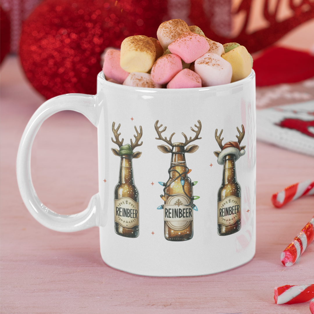 Reinbeer Graphic Printed Christmas Mug