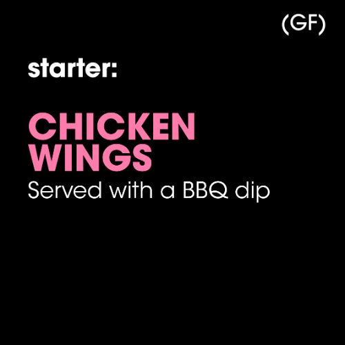 Starter: Chicken Wings (GF)