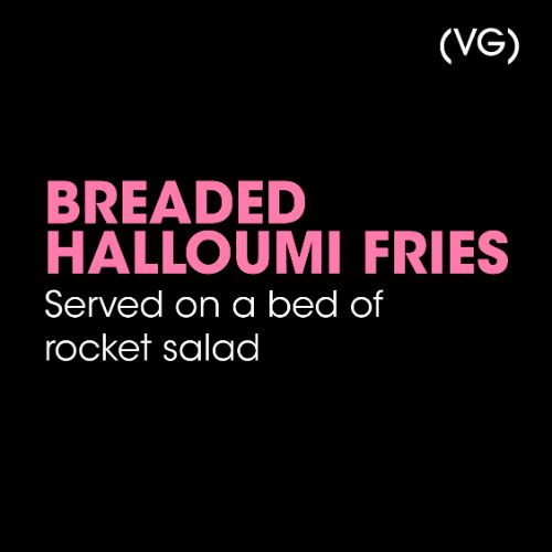 Starter: Breaded Halloumi Fries